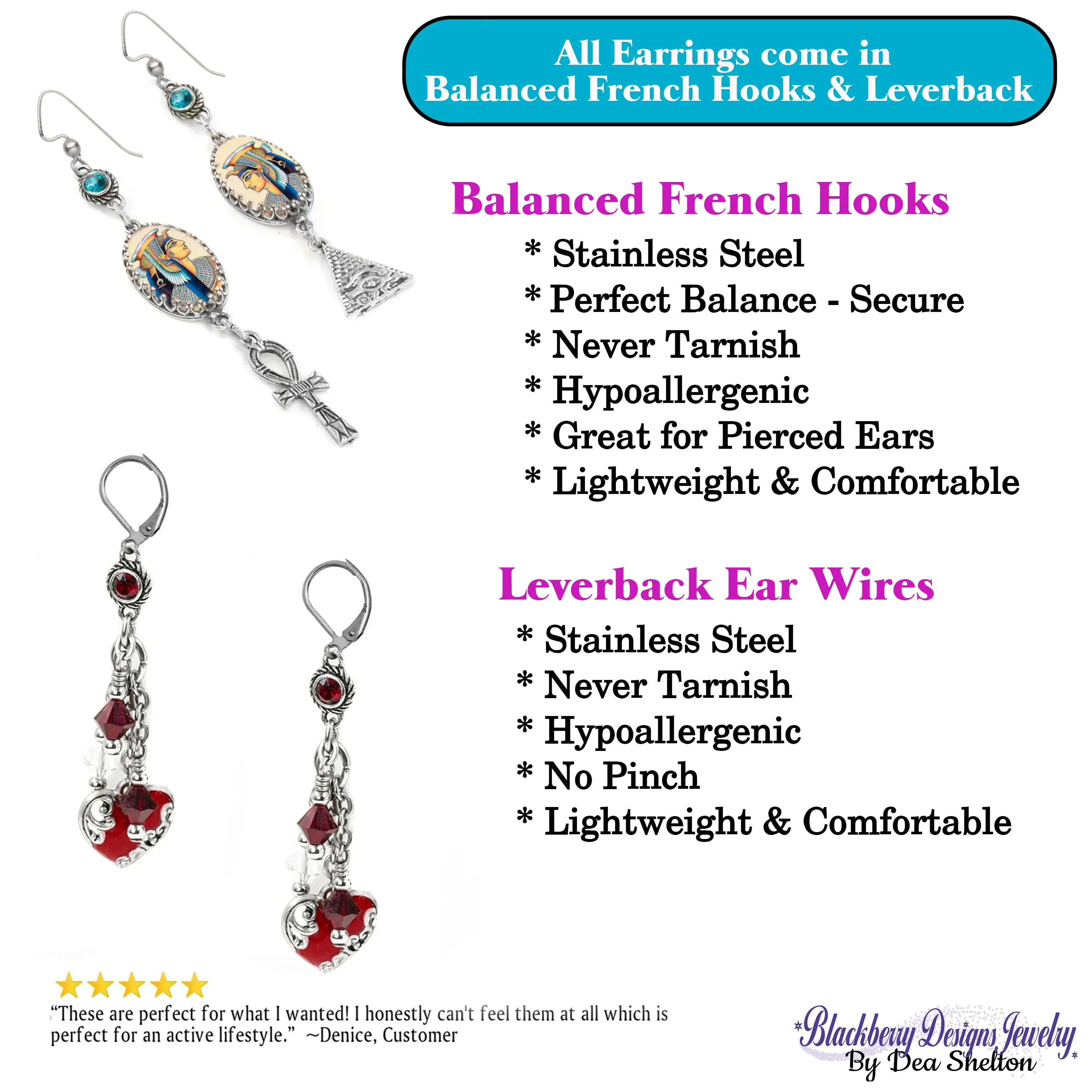 Twelve Days of Christmas Engraved Birthstone Earrings, 4th Day, Calling Birds
