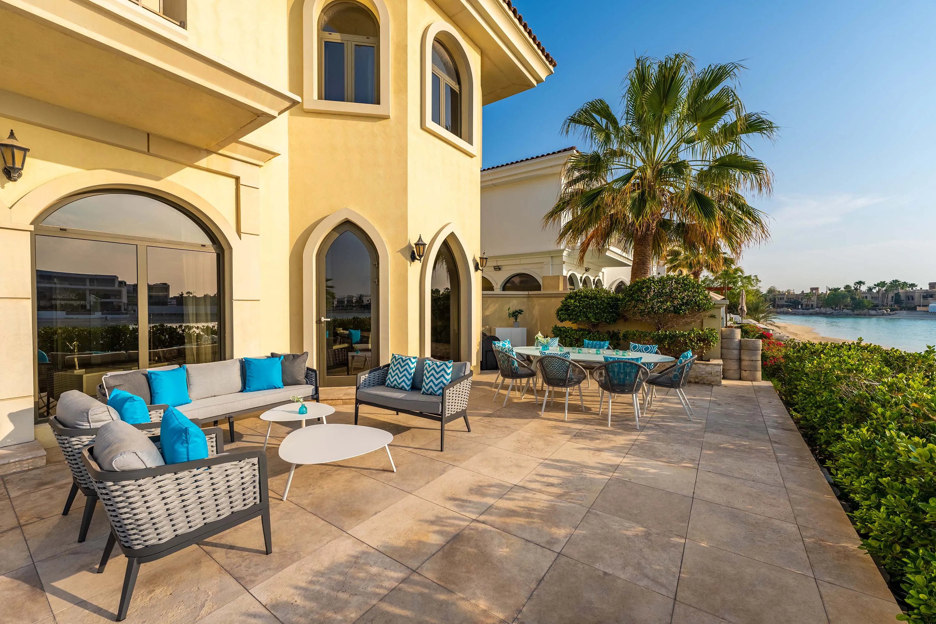 Ultra-Luxury Villa w/ Private Pool & Beach on Palm