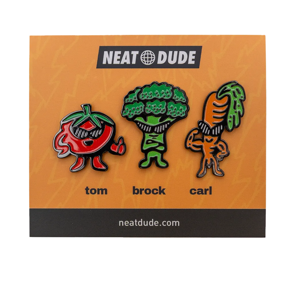 Veggie Gang Pin Set