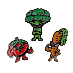 Veggie Gang Pin Set