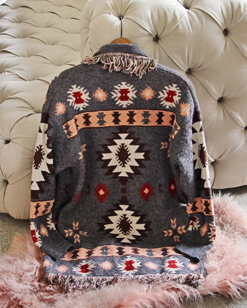 Velvet Moon Blanket Sweater