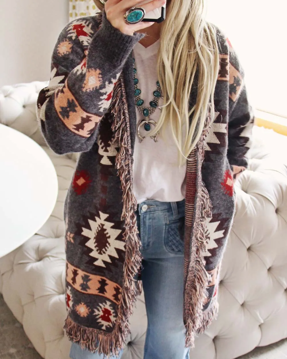 Velvet Moon Blanket Sweater