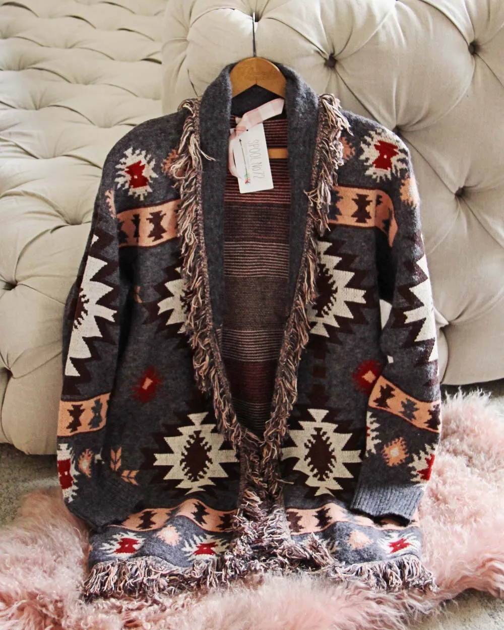 Velvet Moon Blanket Sweater