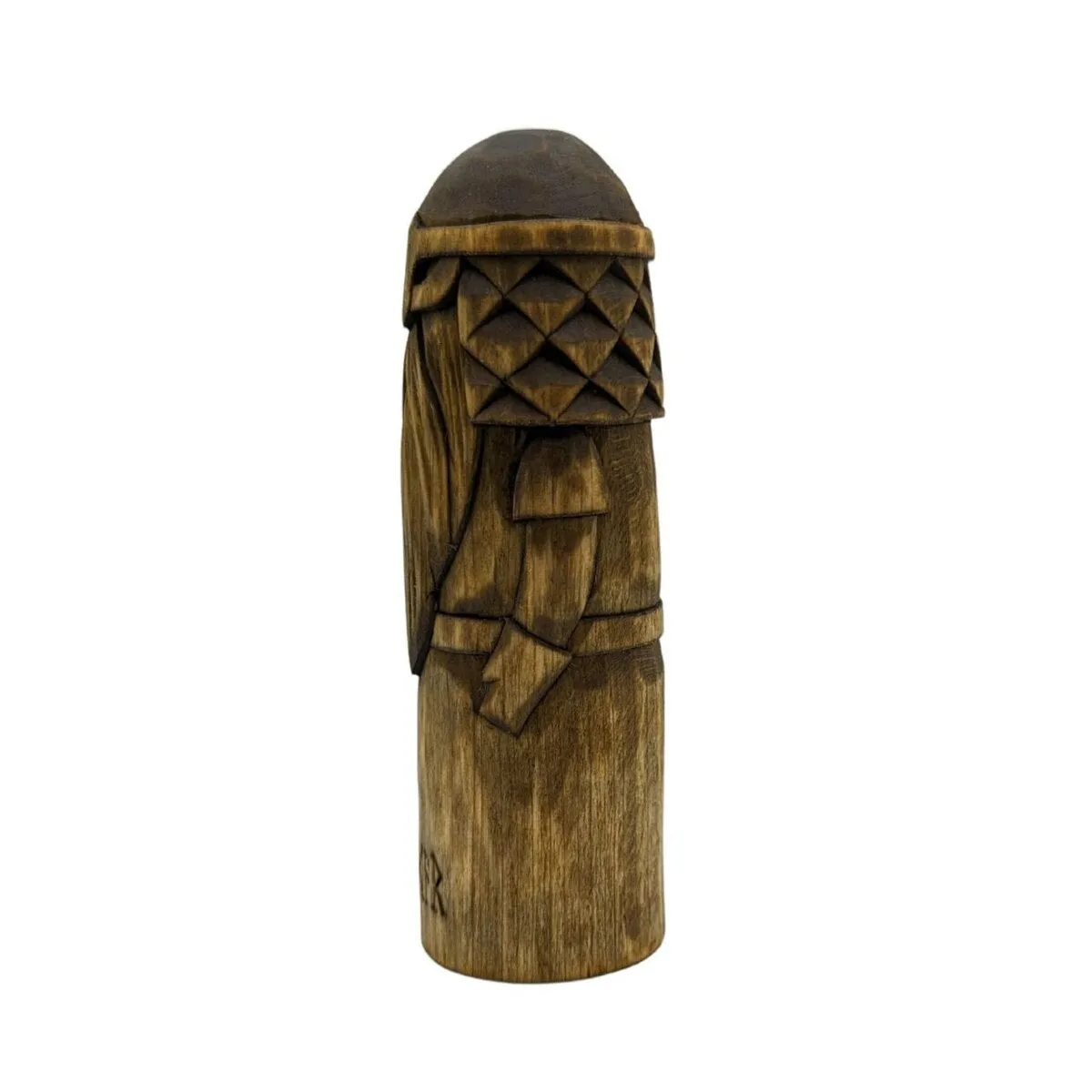 Vidar Norse wooden figurine