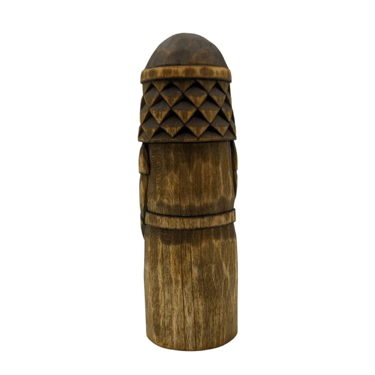 Vidar Norse wooden figurine