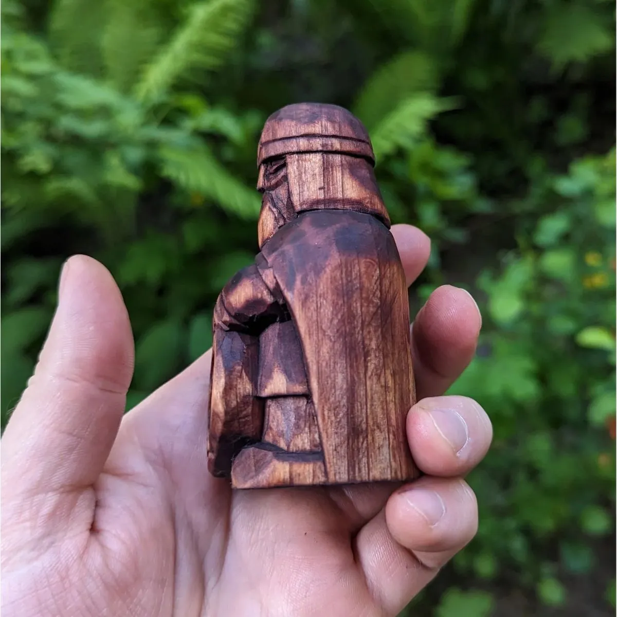 Viking Small wooden figurine