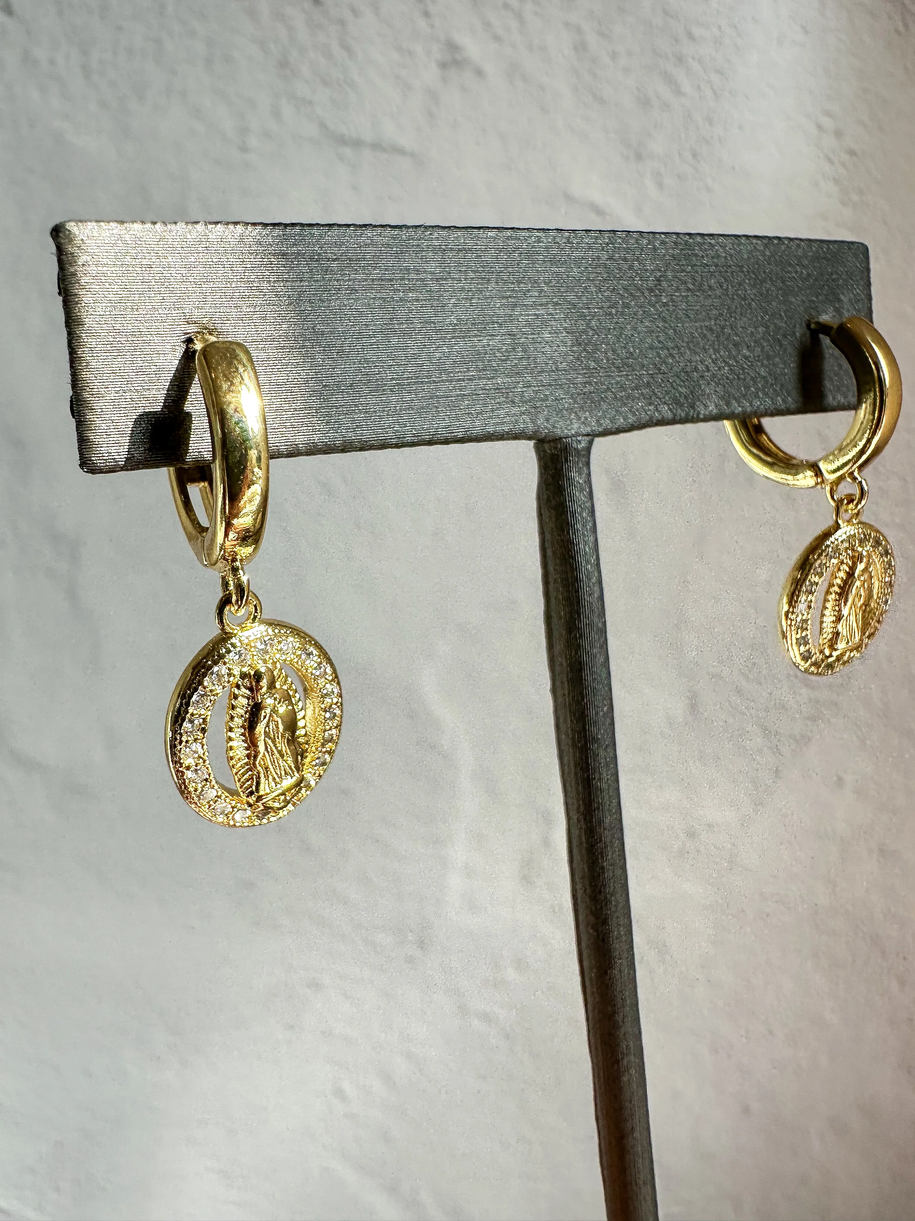 Virgin Mary Earrings