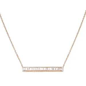 Vita Gemstone Bar Necklace