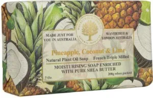Wavertree & London  Pineapple, Coconut and Lime Bar Soap , 7.0 oz