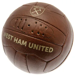 West Ham United FC Faux Leather Football