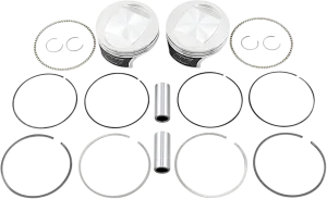 Wiseco K0210P2 Tracker Series Piston Kit (103ci.) - .020in. Oversized, 10.5:1 Compression
