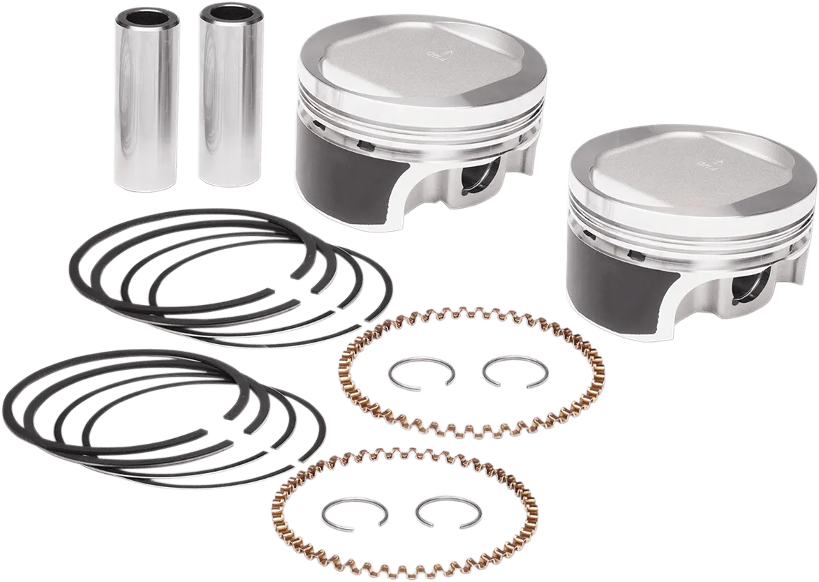 Wiseco K0211PS Tracker Series Piston Kit (106ci.) - 3.875in. Bore - 10.5:1 Compression