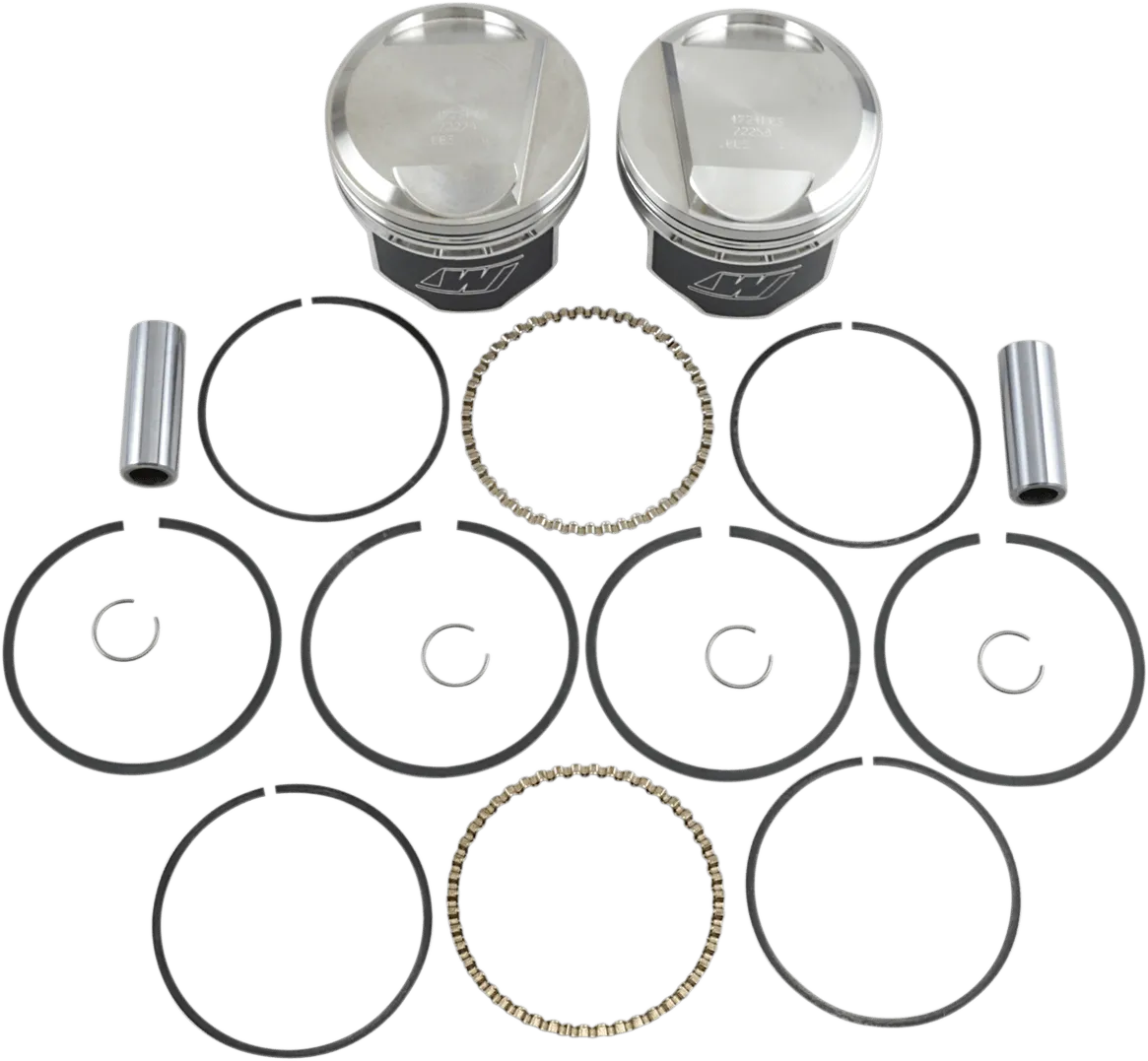 Wiseco K1669 K Piston Kit (80ci. Domed) - .040in. Oversize to 3.538in., 10:1 Compression