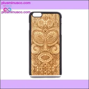 Wood Tribal Mask Phone Case - Phone Cover - Phone