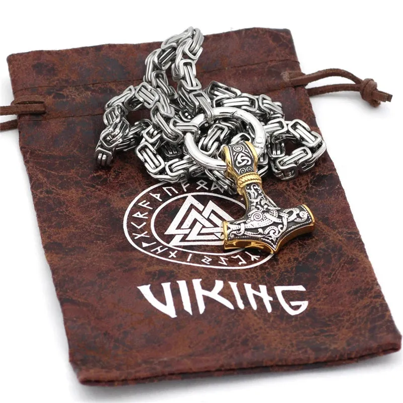WRATH OF THE THUNDERGOD Steel Necklace