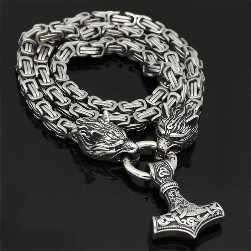 WRATH OF THE THUNDERGOD Steel Necklace