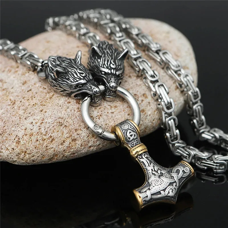 WRATH OF THE THUNDERGOD Steel Necklace