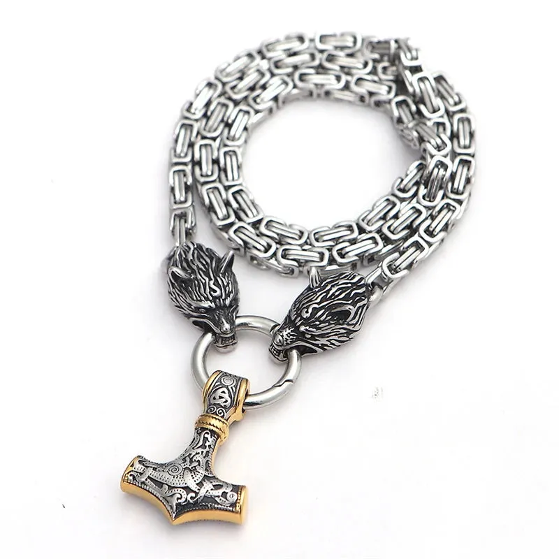 WRATH OF THE THUNDERGOD Steel Necklace
