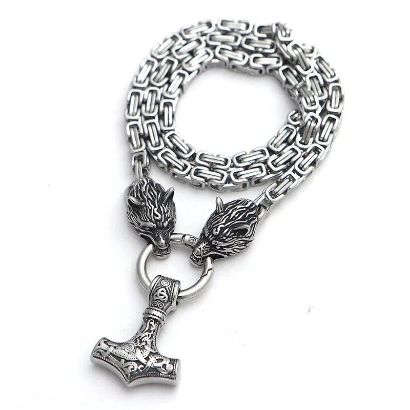 WRATH OF THE THUNDERGOD Steel Necklace