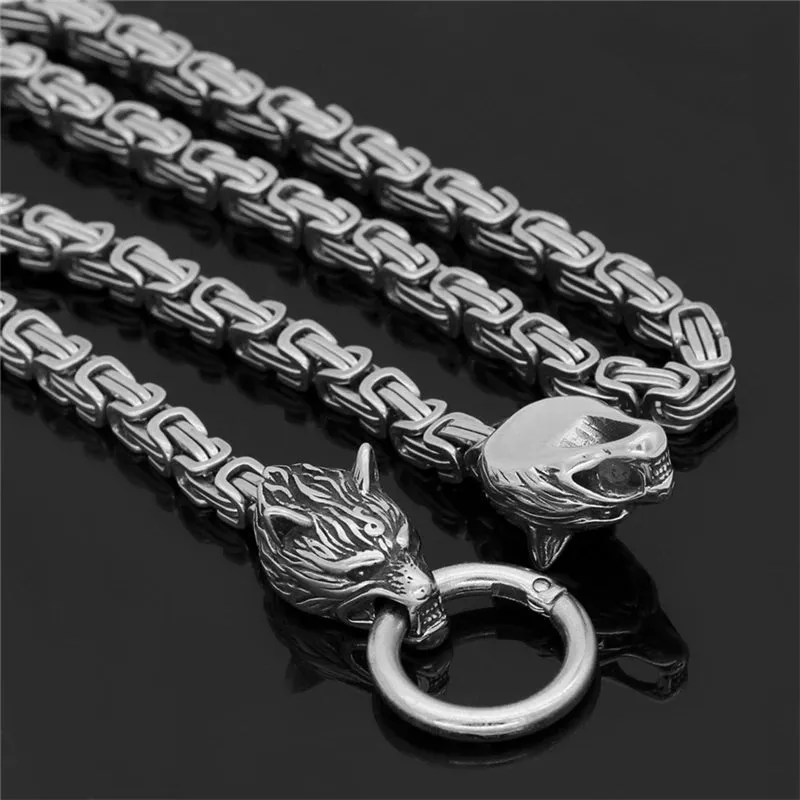 WRATH OF THE THUNDERGOD Steel Necklace