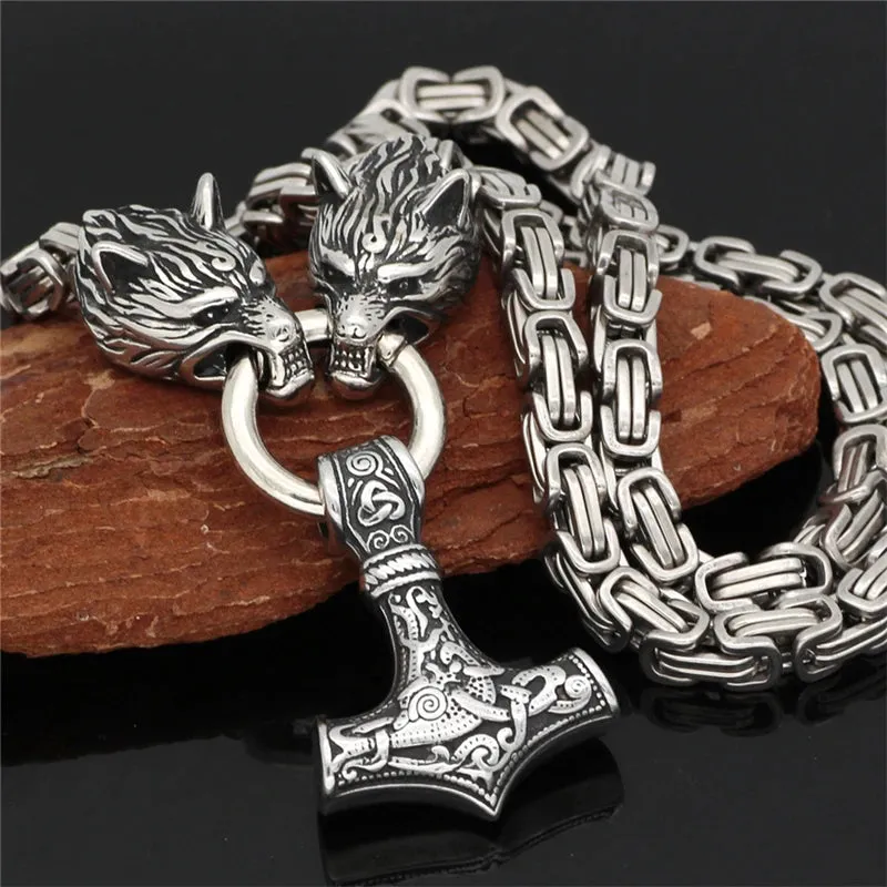 WRATH OF THE THUNDERGOD Steel Necklace